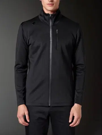 블랙 집업 자켓