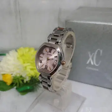 [작동품] CITIZEN XC 전파 솔라 손목시계