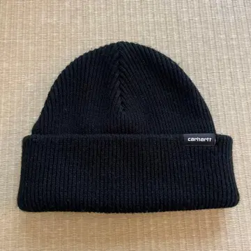 carhartt 블랙 니트 모자
