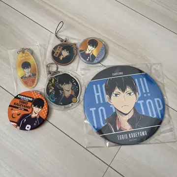 하이큐 BIG 캔뱃지 키링 거울