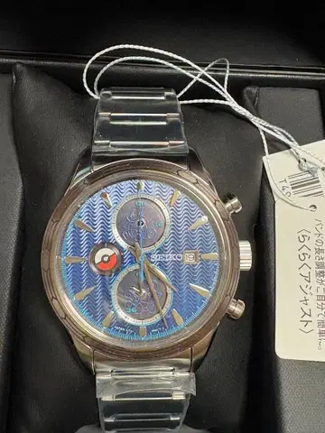 미사용 새상품 SEIKO sbpy162 포켓몬 콜라보 솔라 손목시계