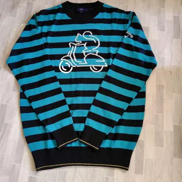 캘러웨이 스트라이프 스웨터 스트라이프 니트 스웨터 M