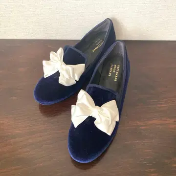 BEAMS x September Moon 플랫슈즈 벨로아 24cm