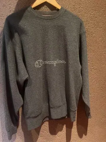 챔피온 그레이 맨투맨 M