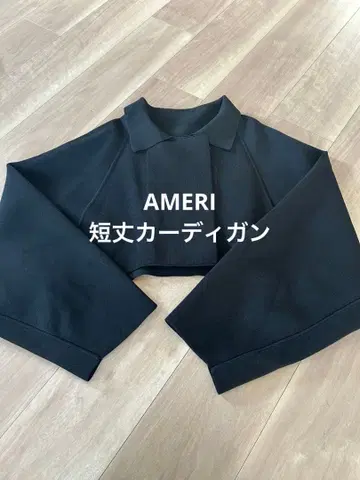 AMERI 크롭 가디건