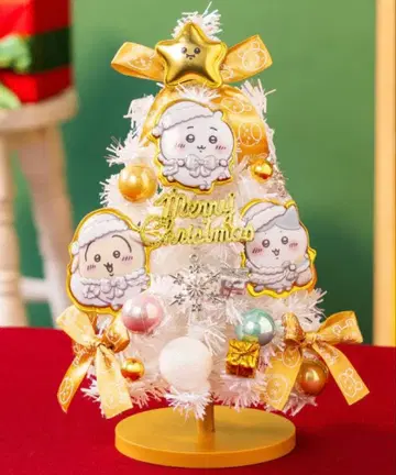 미개봉 새상품 치이카와 크리스마스 트리 화이트 토끼 하치와레