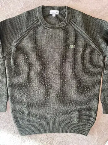 LACOSTE 릴랙스핏 니트 스웨터 US M
