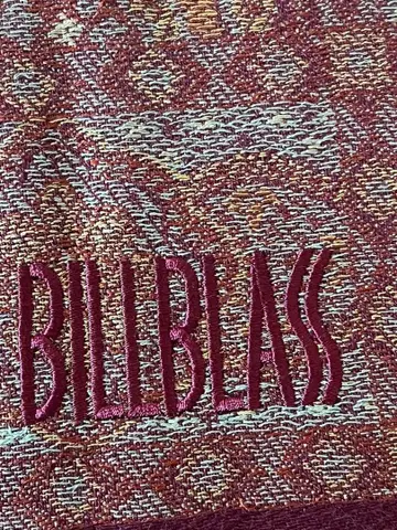 미사용 택 포함 BILLBLASS 울 캐시미어 혼방 특대형 숄 스톨