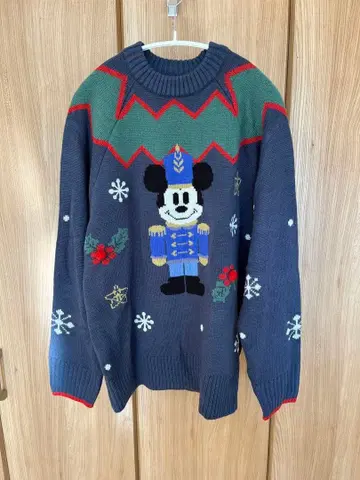 [ 미사용 새상품 ] 디즈니 크리스마스 2024 스웨터 니트 M~L