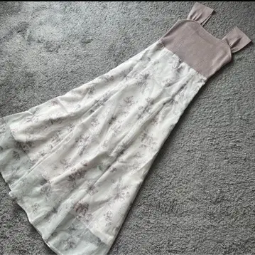 머큐리 듀오 베어 니트 도킹 코르셋 원피스 BGES 새상품급