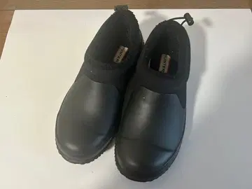 헌터 블랙 레인 슈즈