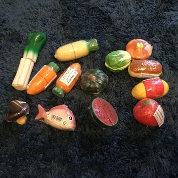 역할 놀이용 식품 완구 세트