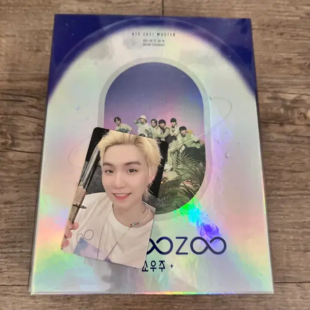 방탄소년단 BTS 2021 머스터 6기 소우주 블루레이 포토카드 슈가