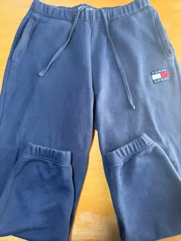 TOMMY HILFIGER 네이비 조거 팬츠