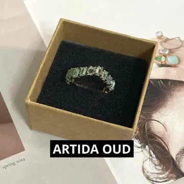 ARTIDA OUD 링 에메랄드 wave ring 알티다 우드