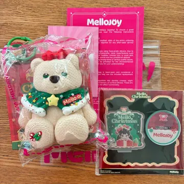Mellojoy 멜로 크리스마스 크리스마스 큐티 곰 베어 스퀴즈