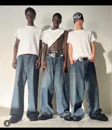 future archive 배기 데님 초기