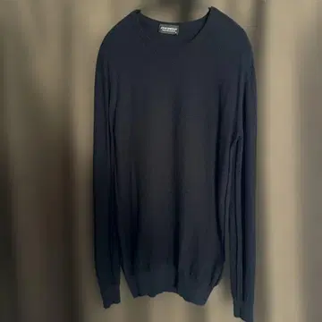 JOHN SMEDLEY 네이비 니트 스웨터 M