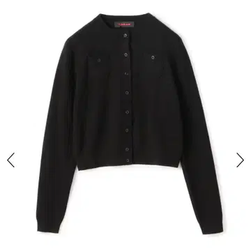 코튼 캐시미어 크루넥 가디건 XS