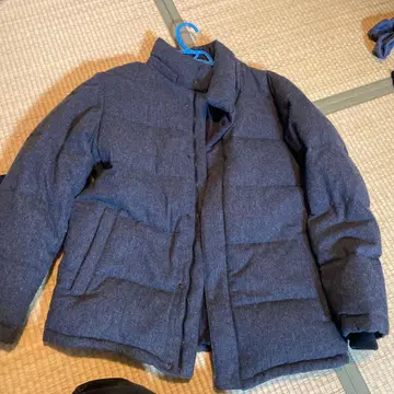 그레이 다운 자켓 L 사이즈