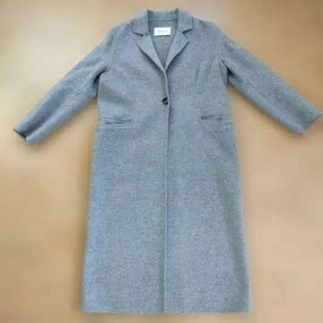 SPICK AND SPAN 그레이 체스터 코트