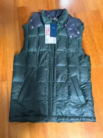 Kent 다운 베스트 그린 M 사이즈 택 포함 미사용 새상품