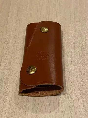 IL BISONTE 가죽 키케이스 브라운 계열