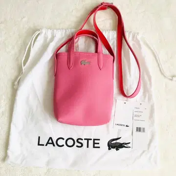 LACOSTE 핑크 숄더백