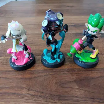 amiibo 스프라툰 캐릭터 피규어 3체 세트