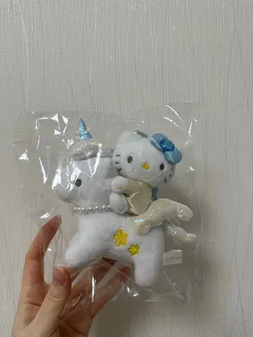 헬로키티 프리미엄 마스코트 키링 유니콘