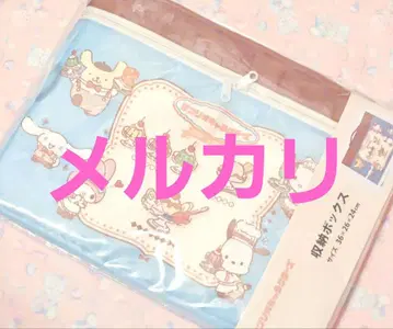 산리오 키티 마이멜로디 포차코 푸딩 레트로 찻집 수납 박스