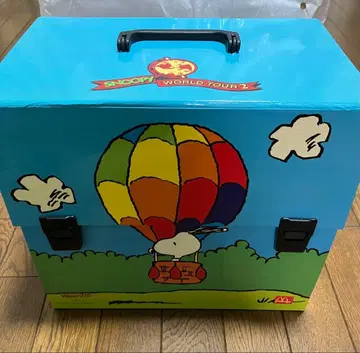SNOOPY 스누피 월드 투어 2 케이스 포함 장기 보관품