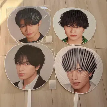 나카지마 켄토 부채 4개 세트