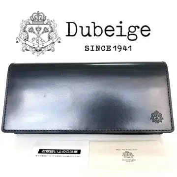 미사용 ADVAN LEATHER 어드밴 가죽 장지갑 드 베이지 네이비