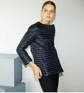 theory luxe ALECIA 라이트 다운 자켓 네이비 38