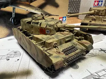 1/35 Panzer IV 독일군 모형