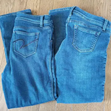 시마무라 크로시 파이버 히트 스트레이트 스키니 데님 70