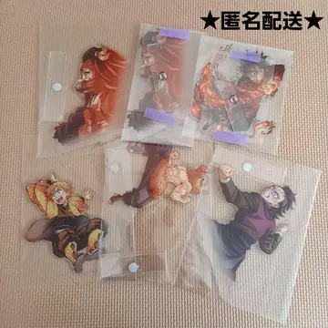 귀멸의 칼날 월드 투어 키 비주얼 아크릴 스탠드 세트 묶음 판매