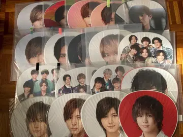 야마다 료스케 개인 집합 부채 세트 18개