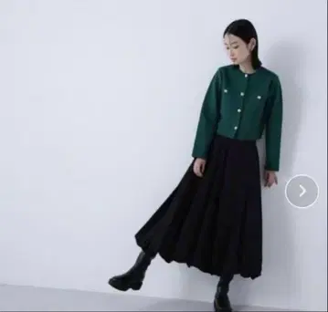 미사용 내추럴 뷰티 베이직 벌룬 스커트 S