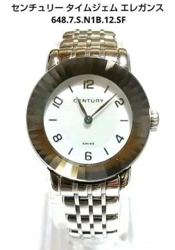 센추리 타임젬 엘레강스 648.7.S.N1B.12.SF