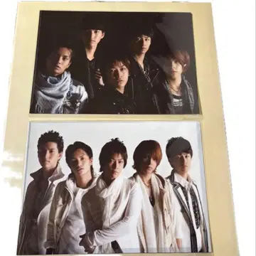 KAT-TUN 아시아 투어 2010 클리어 파일 2장 라이브 굿즈