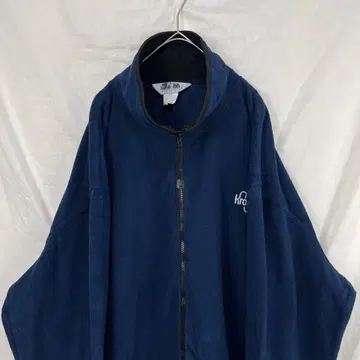 90s kroger 플리스 자켓 네이비