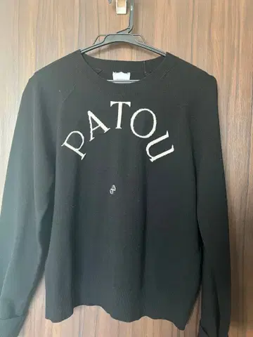 PATOU 블랙 긴팔 니트 L