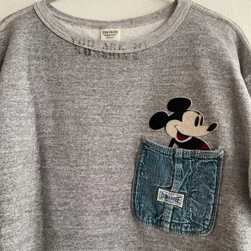 DENIM DUNGAREE 미키 트레이닝복 맨투맨 170cm