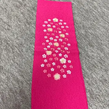 당일 발송 가능 자수 크레이프 원단 장식용 깃 폴리에스테르