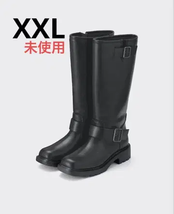 GU 바이커 부츠 BLACK XXL 사이즈