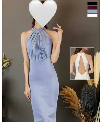 Veautt 백 오픈 아메리칸 슬리브