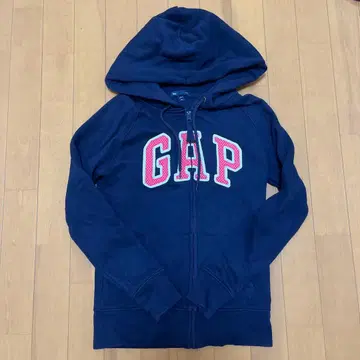 GAP 후드 부착 후드티 네이비