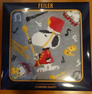쇼핑 스누피 FEILER 손수건 (마칭 밴드) 레드